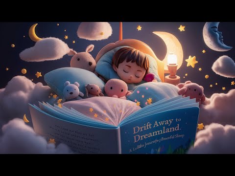 ✨🎶Drift Away to Dreamland💕: 🎹Instrumental Lullaby for Peaceful Sleep🌖✨ #kids #lullaby #sleepsong