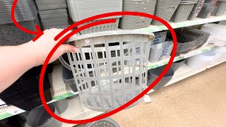 She cuts up a Dollar Store laundry basket for this GENIUS new Christmas idea!