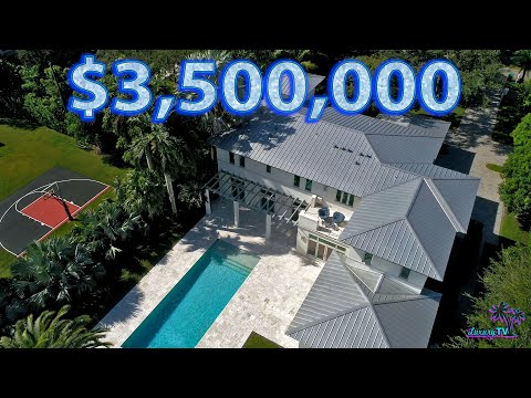 Inside $3.5M Pinecrest Miami Luxury Estate for Christmas