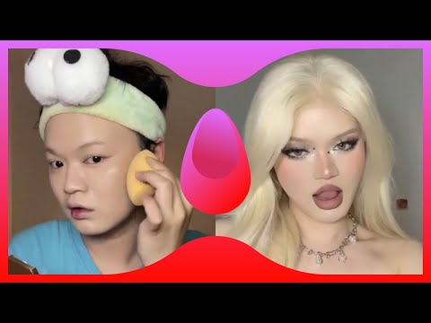 Catfish Crossdresser × Can You Believe Your Eyes? × Asian Makeup Transformation