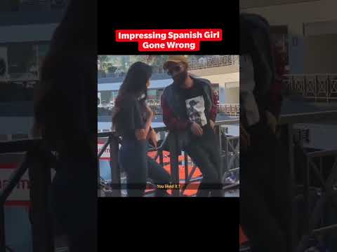 Impressing Spanish Girl Gone Wrong #shorts | Be YouNick