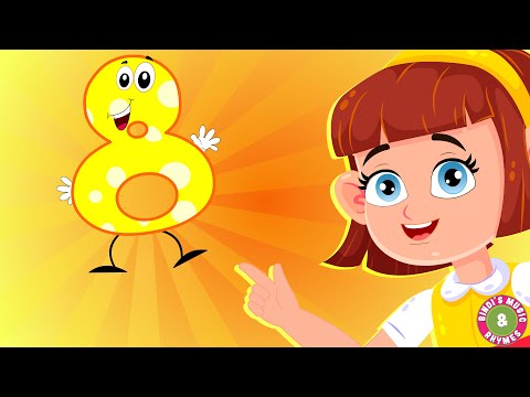 Numbers Song | Number 8 |  Nursery Rhymes for Kids | Bindi's Music & Rhymes