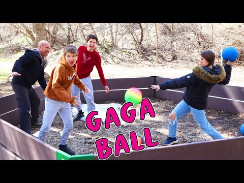 Last Person Hit With The Gaga Ball Wins!