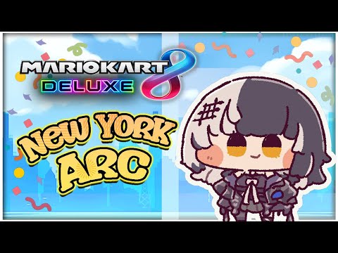 【Mario Kart 8 Deluxe】Learning How to Drive in New York