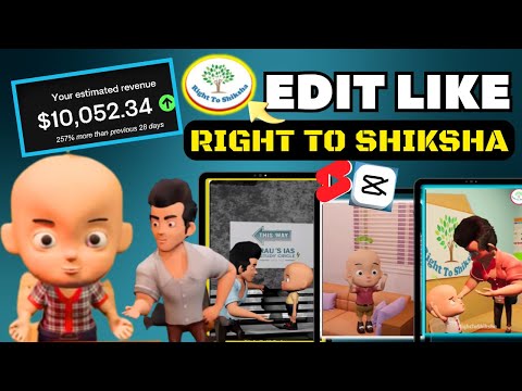 The Ultimate Guide to Editing Like @RighttoShiksha in 10 Mins. #shortsviral