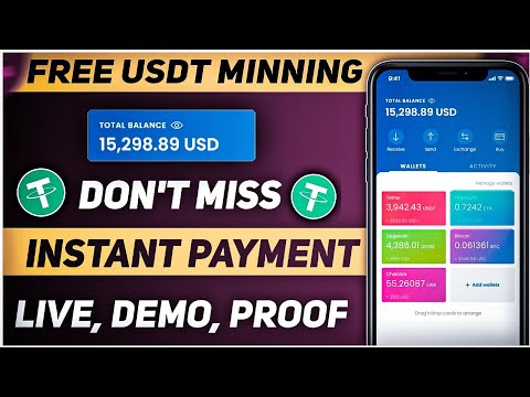 New USDT Investment Site 2024 | tether usdt, how to claim 1000 usdt | Earn Money Online| usdt Mining