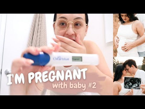 Finding out I'm PREGNANT with BABY #2 + TELLING my HUSBAND | Emma Cole