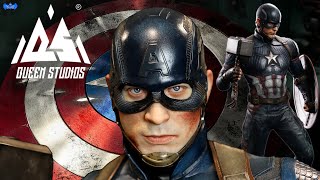 Queen Studios 1:2 Scale Captain America | Unboxing & Review