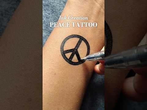 Peace tattoo design .....#tattoo #art #drawing #mehndi #makeup