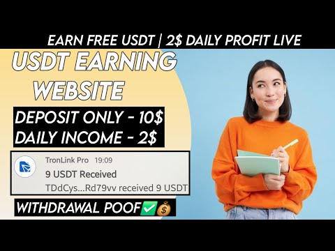 New USDT Site 2024 | Best Usdt Investment Website | New Usdt Mining Site | New Usdt Earning Website