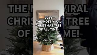 Viral tree from Home Depot #christmastree #christmasdecor #holidayswithshorts #holidaydecor