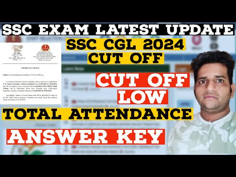 SSC CGL 2024 Answer key 😱 Safe Score 🔥 Attendance ✅ Normalization 😱 SSC CGL 2024 Cut off