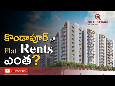 Flat rents in Kondapur | #hyderabadrealestate  I  MrPinCode.in