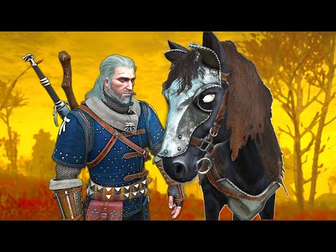 Witcher 3: Geralt Speaks to Demon-Possessed Roach. Gaunter O'Dimm's Saddle.