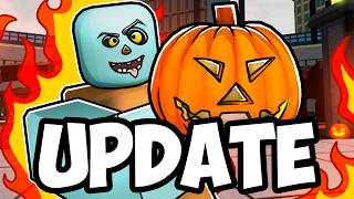 THE HALLOWEEN UPDATE in Roblox Heroes Battlegrounds