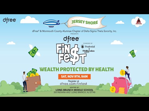 FREE Financial Festival in Long Branch, NJ | November 9, 2024 | dfree® FinFe$t