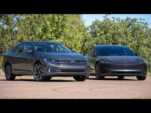 NEW Tesla Model 3 vs VW Jetta - One is $10,000 Less!