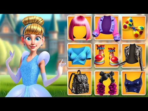 Cinderella Glow Up Into Bad Girl! How to become Bad Girl