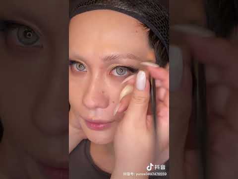 Asian Crossdresser Glam × Makeup TikTok Tutorial