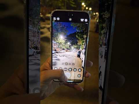 Night Photography On iPhone 15 Pro Max 🔥