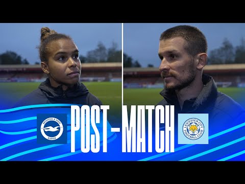 Leicester City Post-Match | Vidosic and Parris React To Controlled Victory