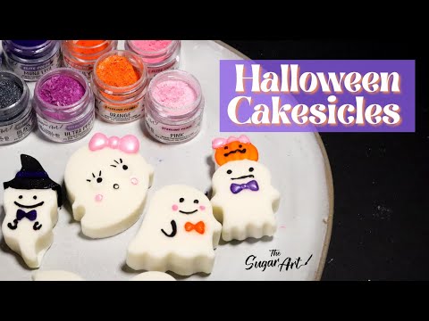 Halloween Cakesicles (Painting On Chocolate)