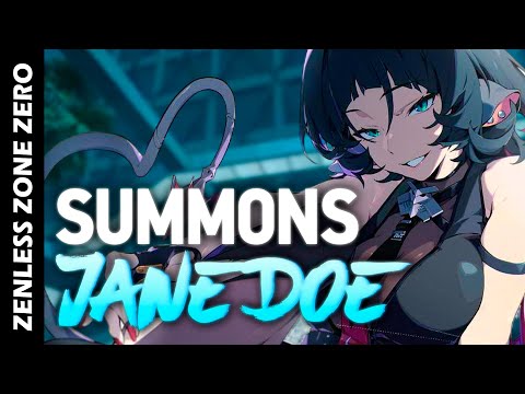 🔥 ME HAN ABANDONADO SUMMONS JANE DOE 🔥 Zenless Zone Zero