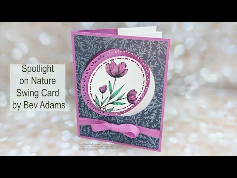 Spotlight on Nature Swing Card