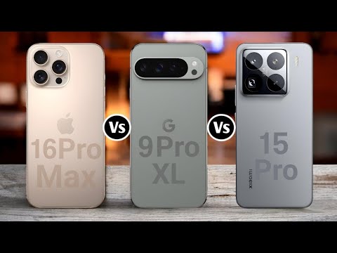 IPhone 16 Pro Max Vs Google Pixel 9 Pro Xl Vs Xiaomi 15 Pro