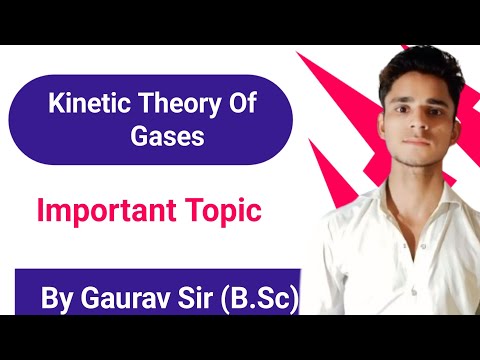 Kinetics theory of gase || bsc 3rd semester chemistry kinetics theory of gases | important topic bsc