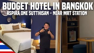 BANGKOK VLOG: Aspira One Sutthisan: Budget Hotel in Bangkok near MRT Station | Ivan de Guzman