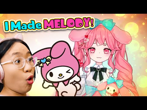 I made Melody in Dress Up! Shining Anime Star