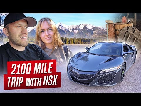 BUYING A NEW NSX AND IMMEDIATELY DRIVING 2,100 MILES!