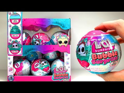 31 MYSTERY SURPRISE toys LOL Dolls Bubble Pets ASMR Unboxing Mystery Boxes