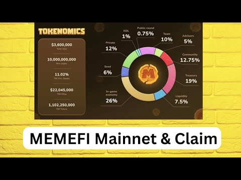 Memefi token free airdrop/ Linea supported airdrop/ Tap to Earn #taptoearn #freeearning