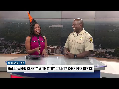 Halloween safety with Montgomery County Sheriff Derrick Cunningham