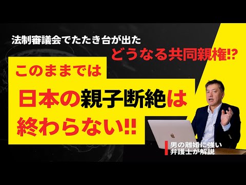 法制審議会のたたき台が出た！これでは現状と全く変わらない！【弁護士が解説】