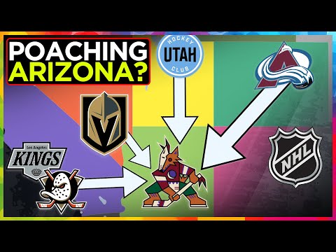 Arizona Hockey fans getting POACHED by Vegas Golden Knights?