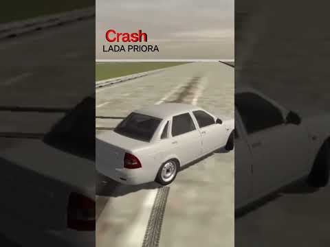 потерял управление #crash #авария #вазкраштестсимулятор2 / ваз краш тест симулятор 2