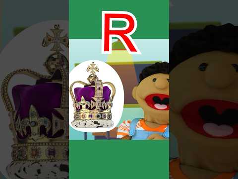 R is for ROYALTY,  remember you're a KING! Sing an ABC #phonics song with OmoBerry's friend Ruxley!