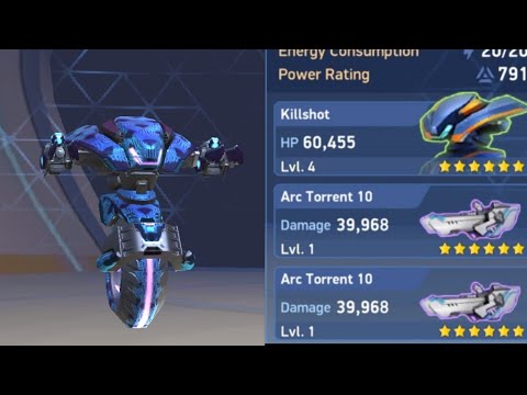 Mech arena: Arc torrent 10 second copy 💀