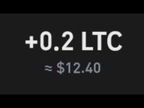 New litecoin earning website.. 100% real.😁💲💵