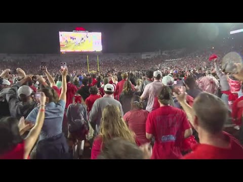 No. 16 Ole Miss get biggest win of the Lane Kiffin era as they down No. 3 Georgia 28-10