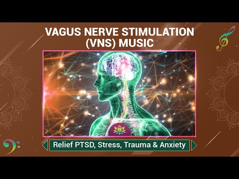 Vagus Nerve Stimulation (VNS) Music - Relief PTSD, Stress, Trauma  And Anxiety - Isochronic Tones