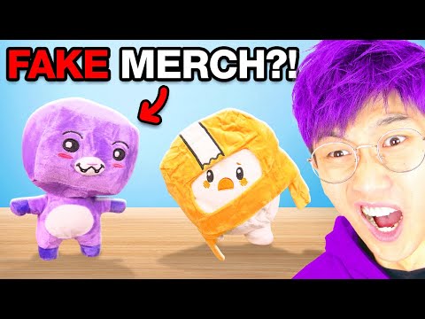 We Unboxed FAKE LANKYBOX MERCH!? (GUESS THE PRICE CHALLENGE!)