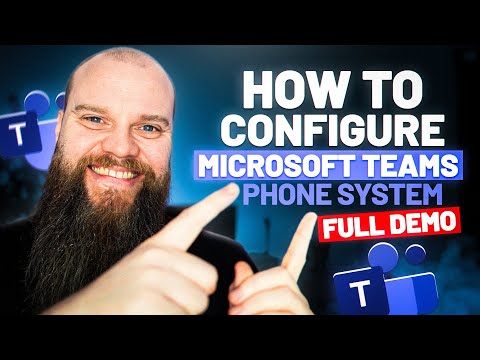 How To Configure Microsoft Teams Phone System; FULL DEMO