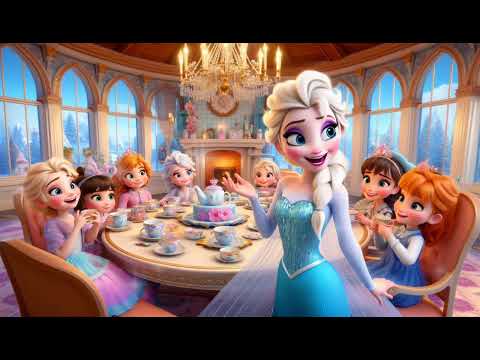 A Day with Elsa: Magical Tea Time at the Royal Mansion – Super Fun Kids Nursery Song.