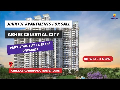 Abhee Celestial City | ☎+91- 9870312902 | 3 BHK Apartments For Sale in Chikkavaderapura Bangalore