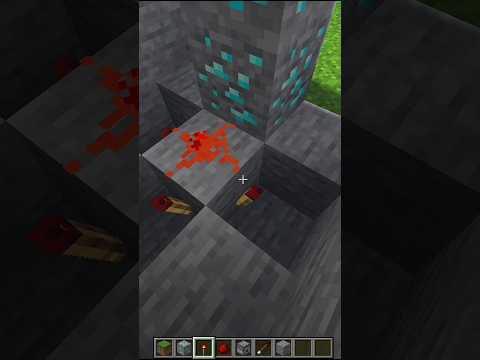 Diamond Trap in Minecraft. #shorts #minecraft #youtubeshorts