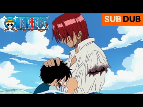 Shanks Saves Luffy | One Piece